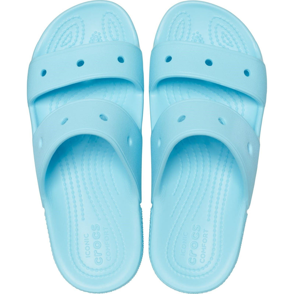 Crocs Unisex's Classic Tie Dye Two Strap Sandals Slide in 4 Colours, Sizes 3 to 8