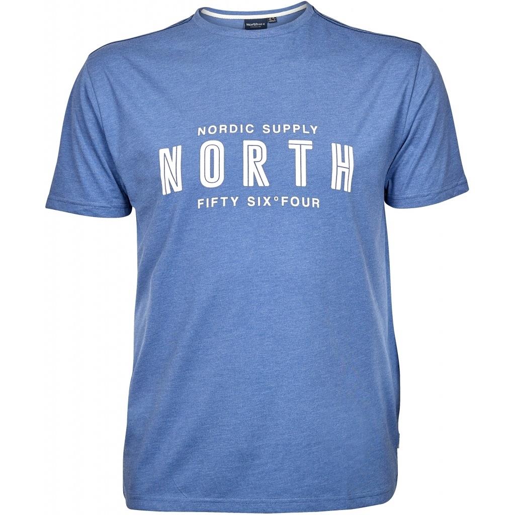 North 56*4 Mens Extra Tall Cotton Printed Tee Shirt (01188)