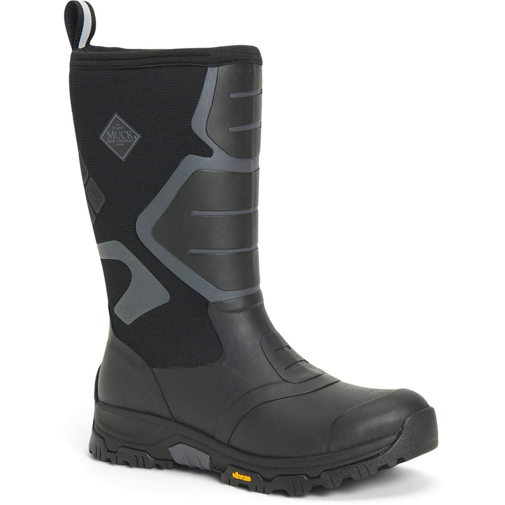 Muck Boots Men's Apex Wellingtons Rain Boot in Black 4 to 12