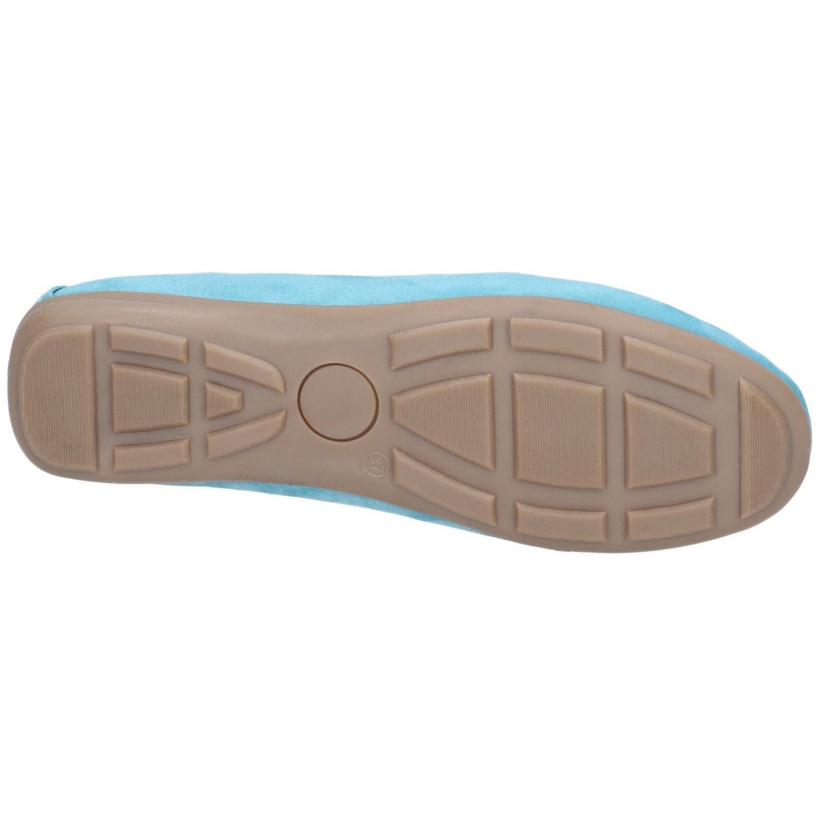 Hush Puppies Maggie Slip On Toggle Ladies Shoes in Sky Blue