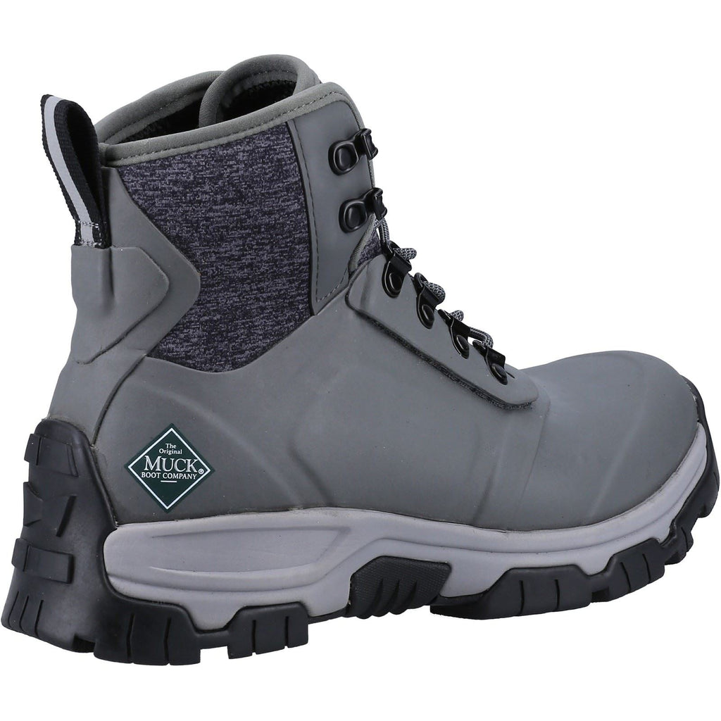Muck Boots Men's Apex Wellingtons in Grey 4 to 12
