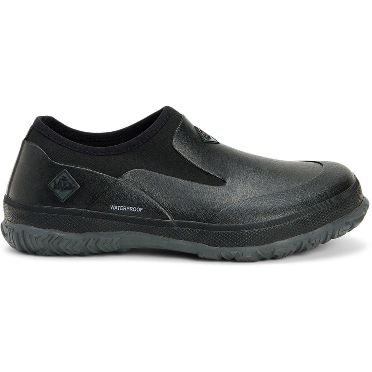 Muck Boots Unisex's Forager Low Shoe in Black 4 to 14