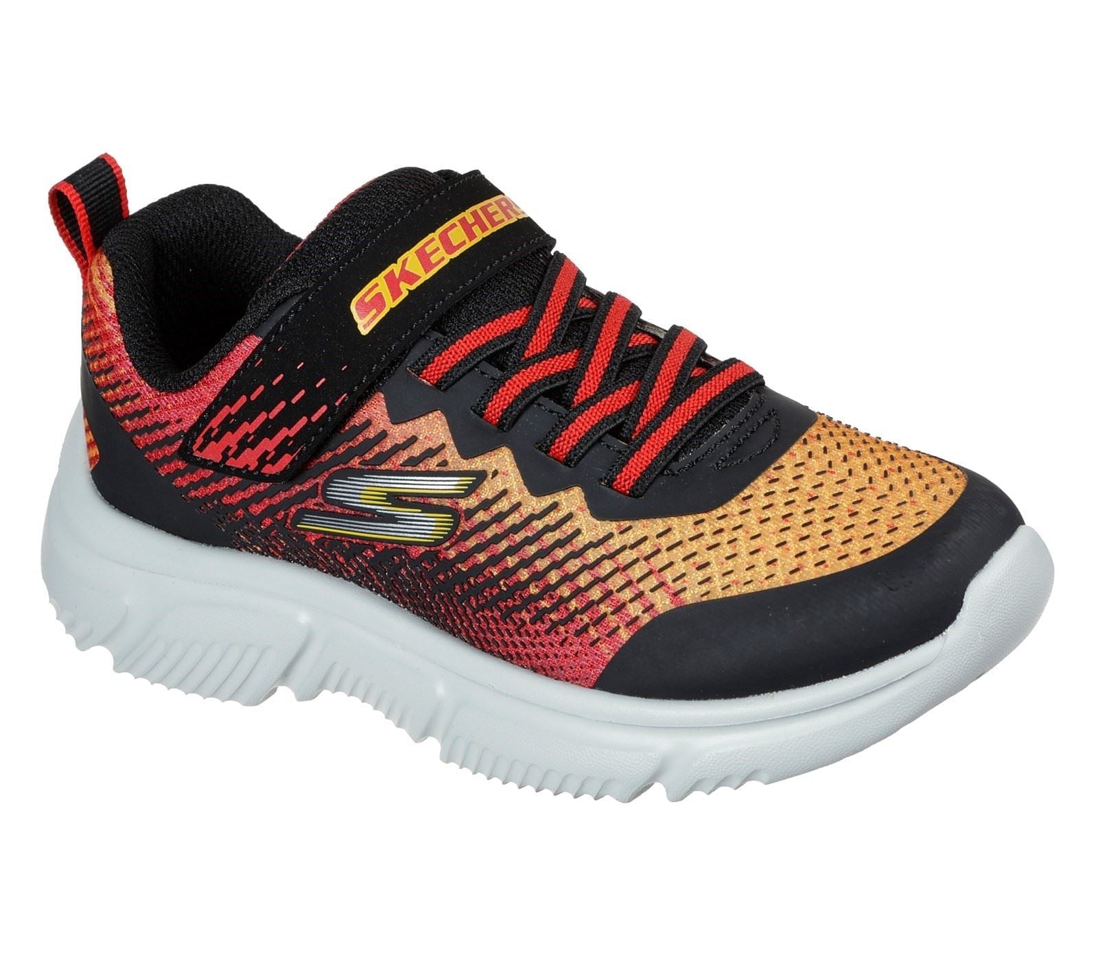 Skechers Go Run 650 Norvo Sport Shoes Childrens Sports in Black/Red