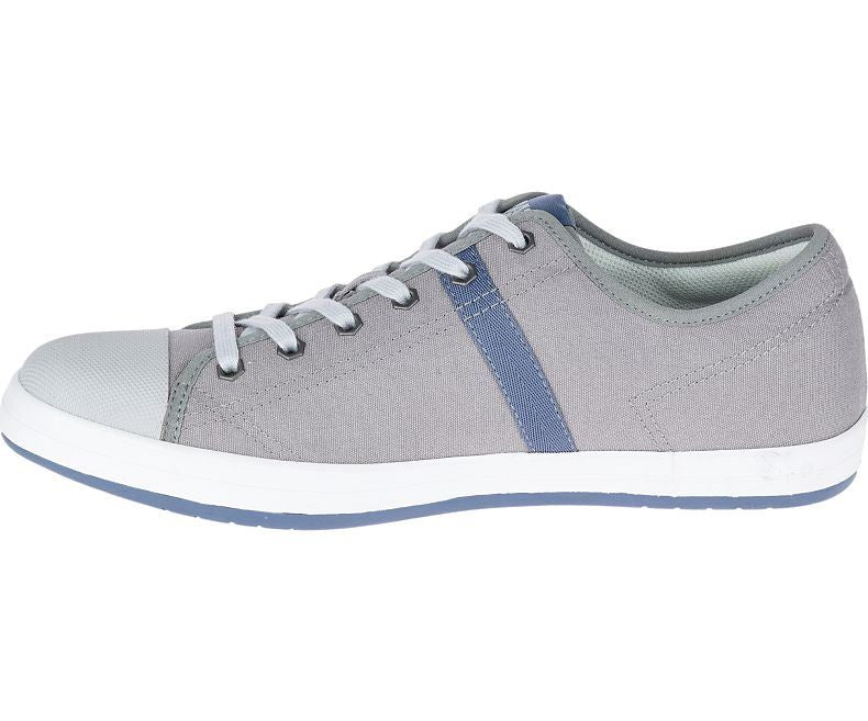 CAT Mens Checklist Canvas Sneakers in Grey (P722232)