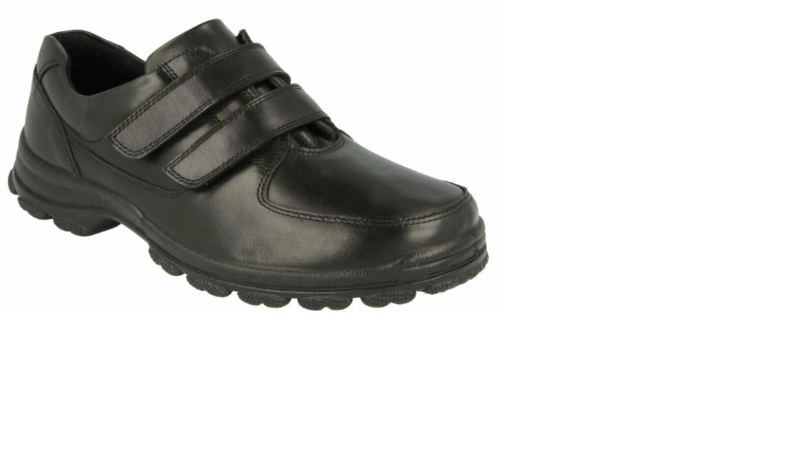 Db Shoes Men's Wider Fit (2V) Chadwell Shoes in Black, Size 7 to 10