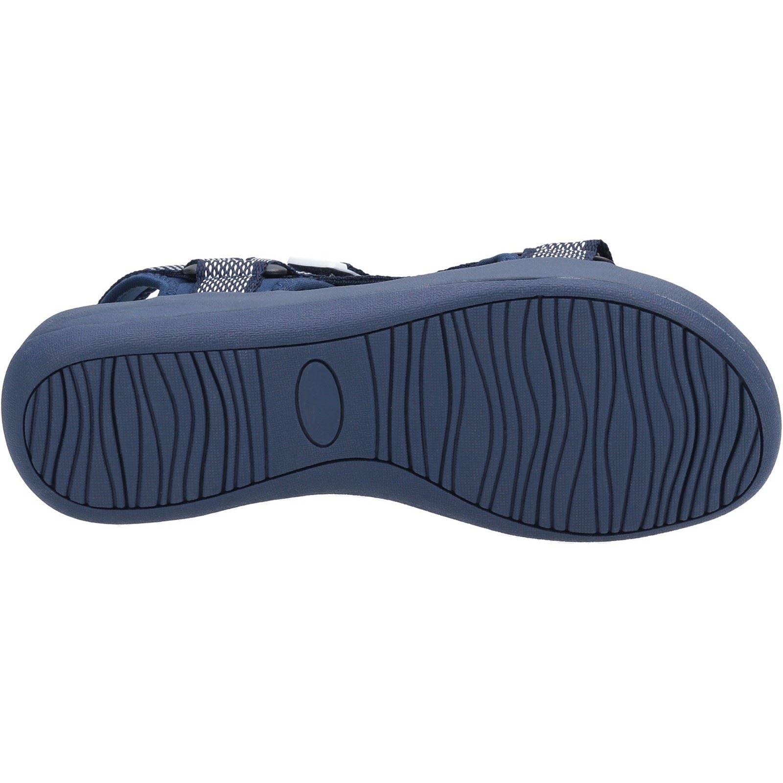 Hush Puppies Sara Quarter Strap Sandal Ladies in Navy
