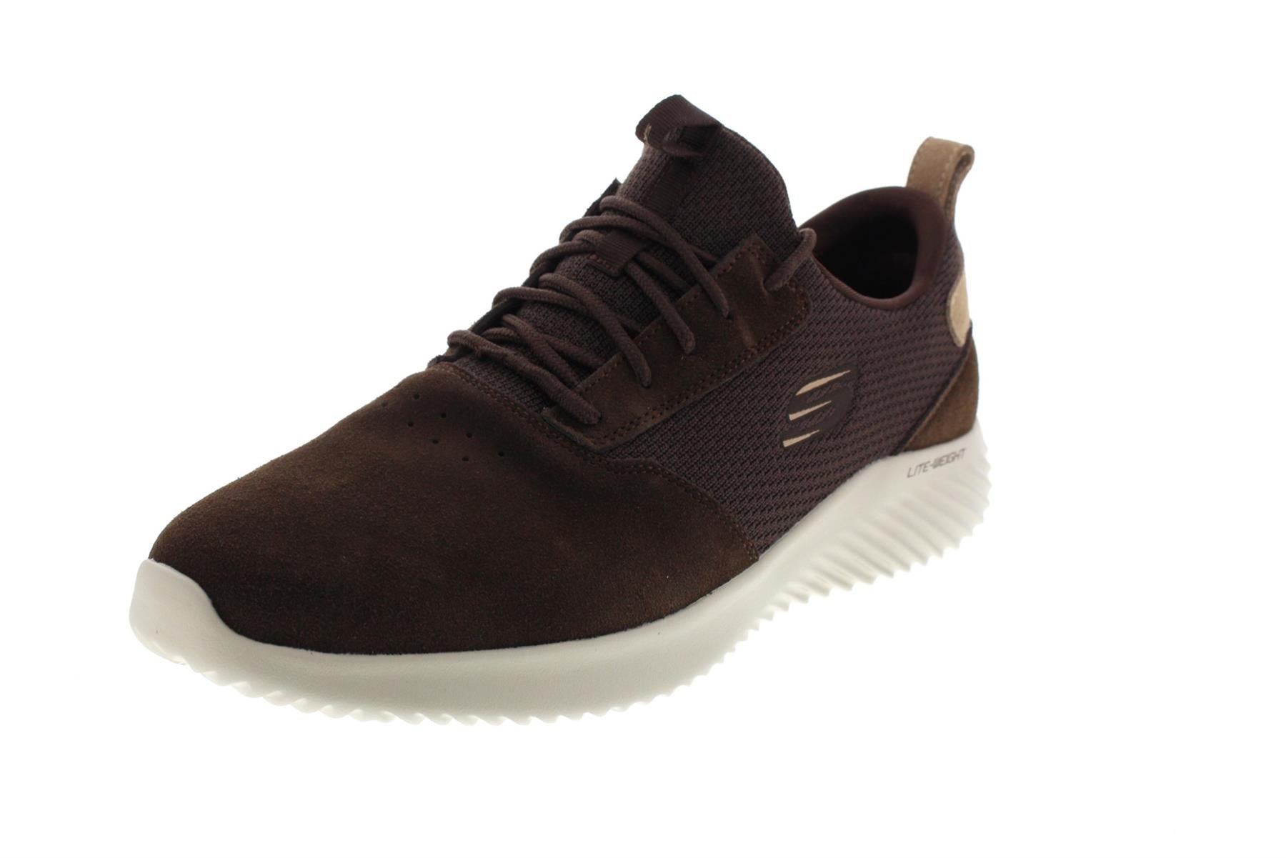 SKECHERS Men's Bounder-Skich Comfort Training And Walking Sneakers in Brown