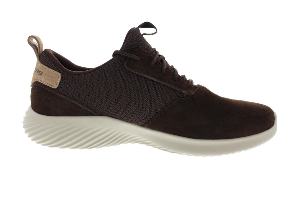 SKECHERS Men's Bounder-Skich Comfort Training And Walking Sneakers in Brown
