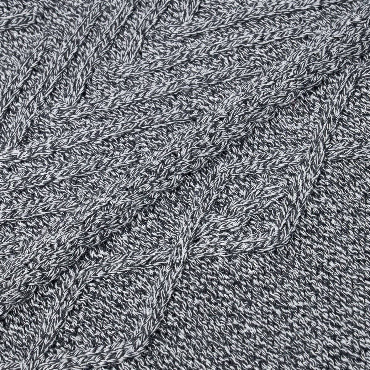 Crew Clothing Company Men's Cable Knit Pullover Hoodie, Regular Fit
