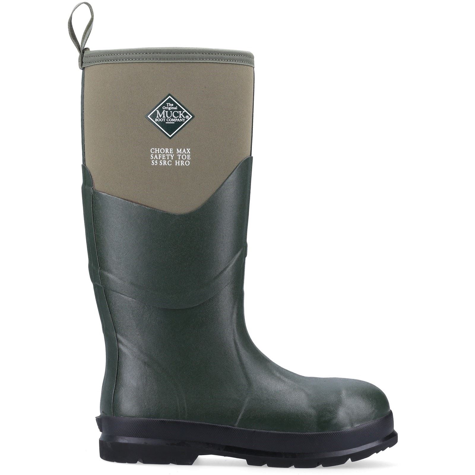 Muck Boots Unisex's Chore Max S5 Safety Wellington in 3 Colour Options 2 to 11