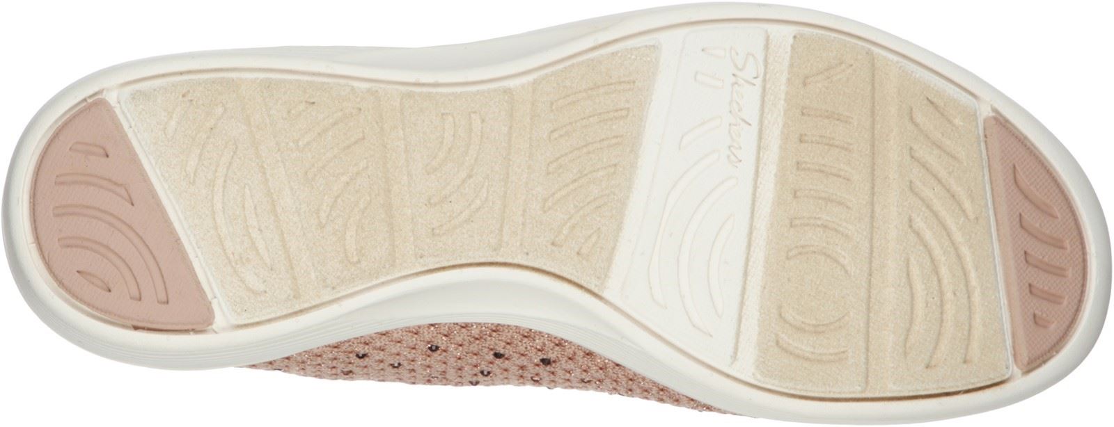 Skechers Arya Sweet Glitz Sport Shoes Slip On Ladies Shoes in  Light Pink