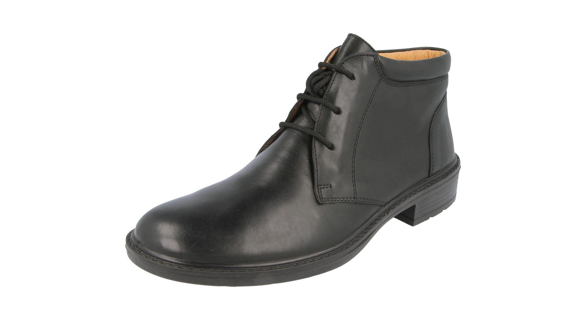 DB Shoes Men's Wide Fit (2E) Ankle Boots in Black Size 7