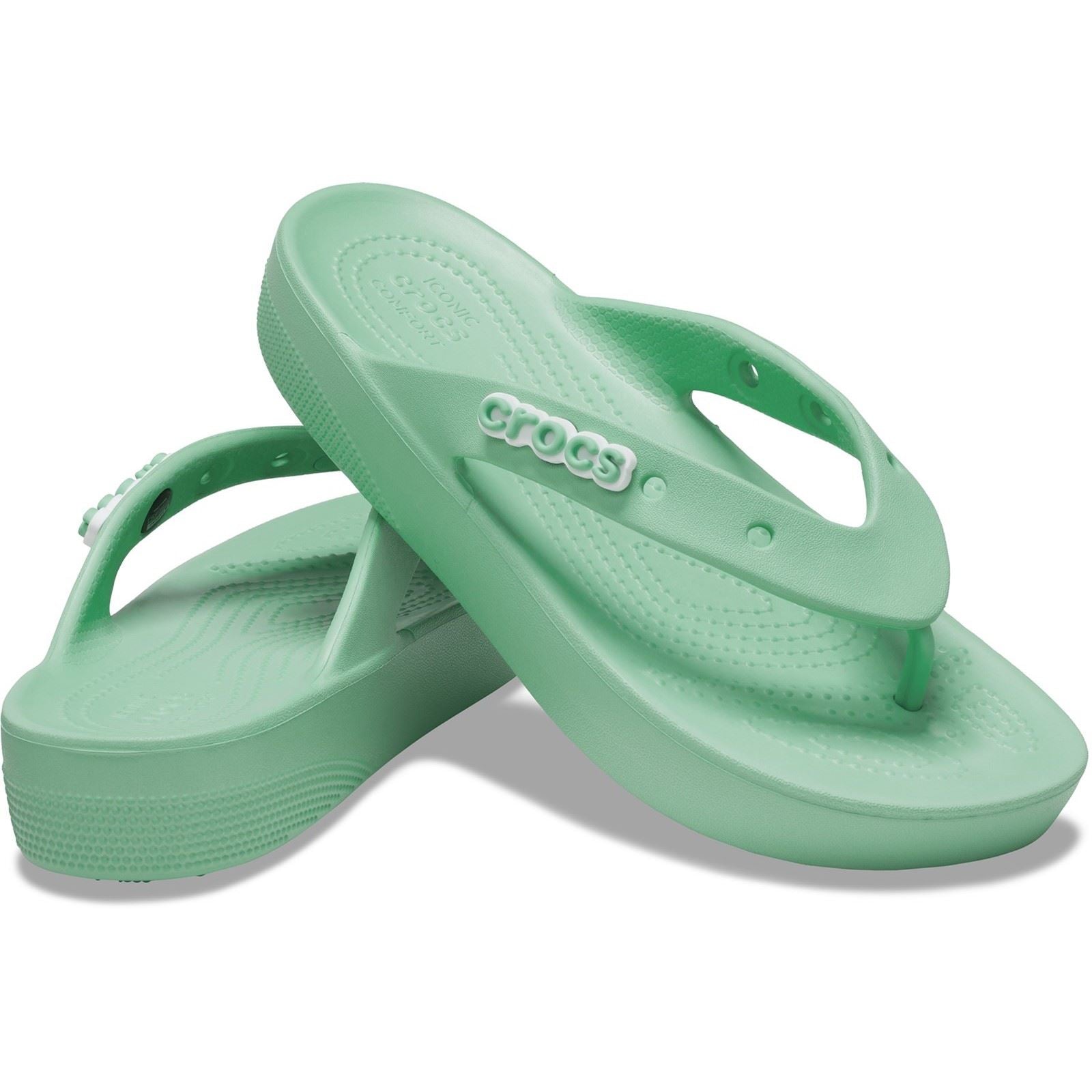 Crocs Women's Classic Platform Flip Flop in 4 Colours, Sizes 4 to 8