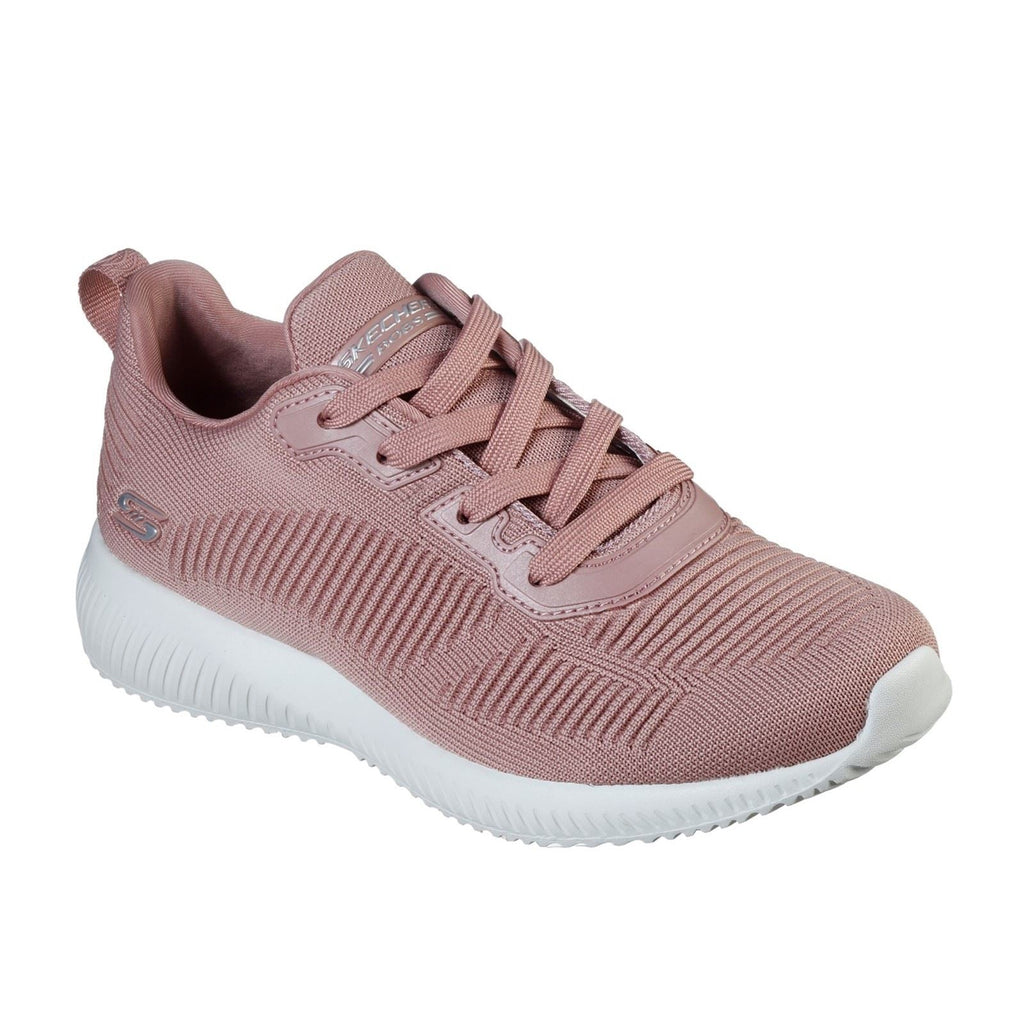 Skechers Bobs Squad Tough Talk Wide Sports Shoe Ladies Sports in  Pink