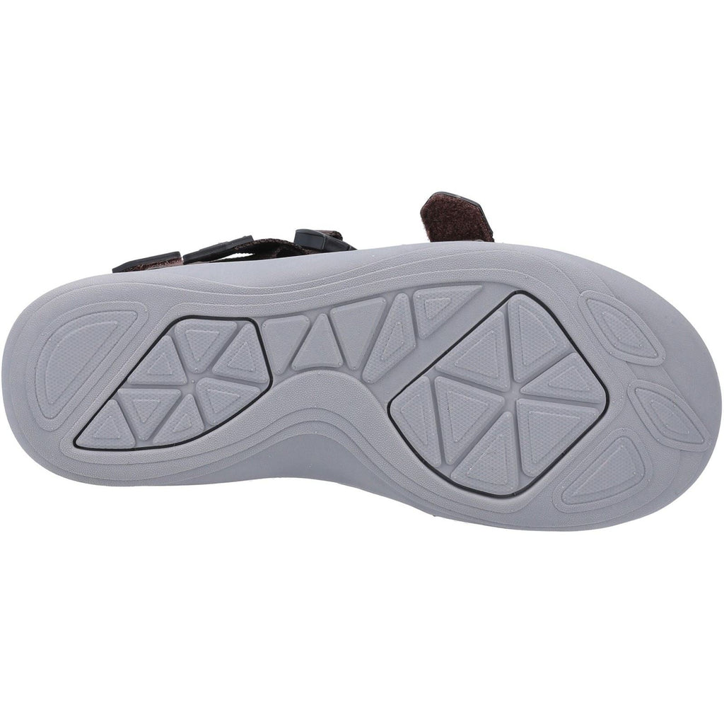 Hush Puppies Raiden Quarter Strap Sandal Mens Summer in Brown