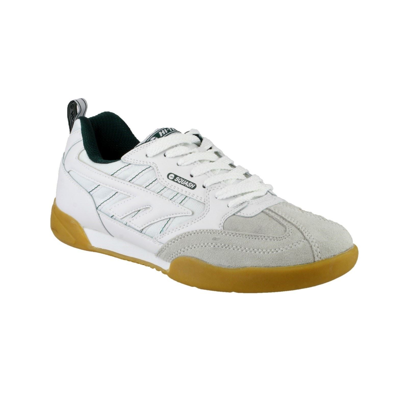 Hi-Tec Unisex Squash Trainer in White 3 to 13