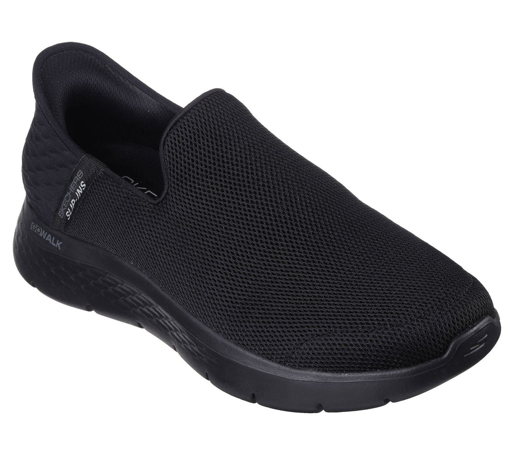 Skechers Men's Slip-ins: GO WALK Flex - No Hands Shoes in Black, Sizes 9 to 15