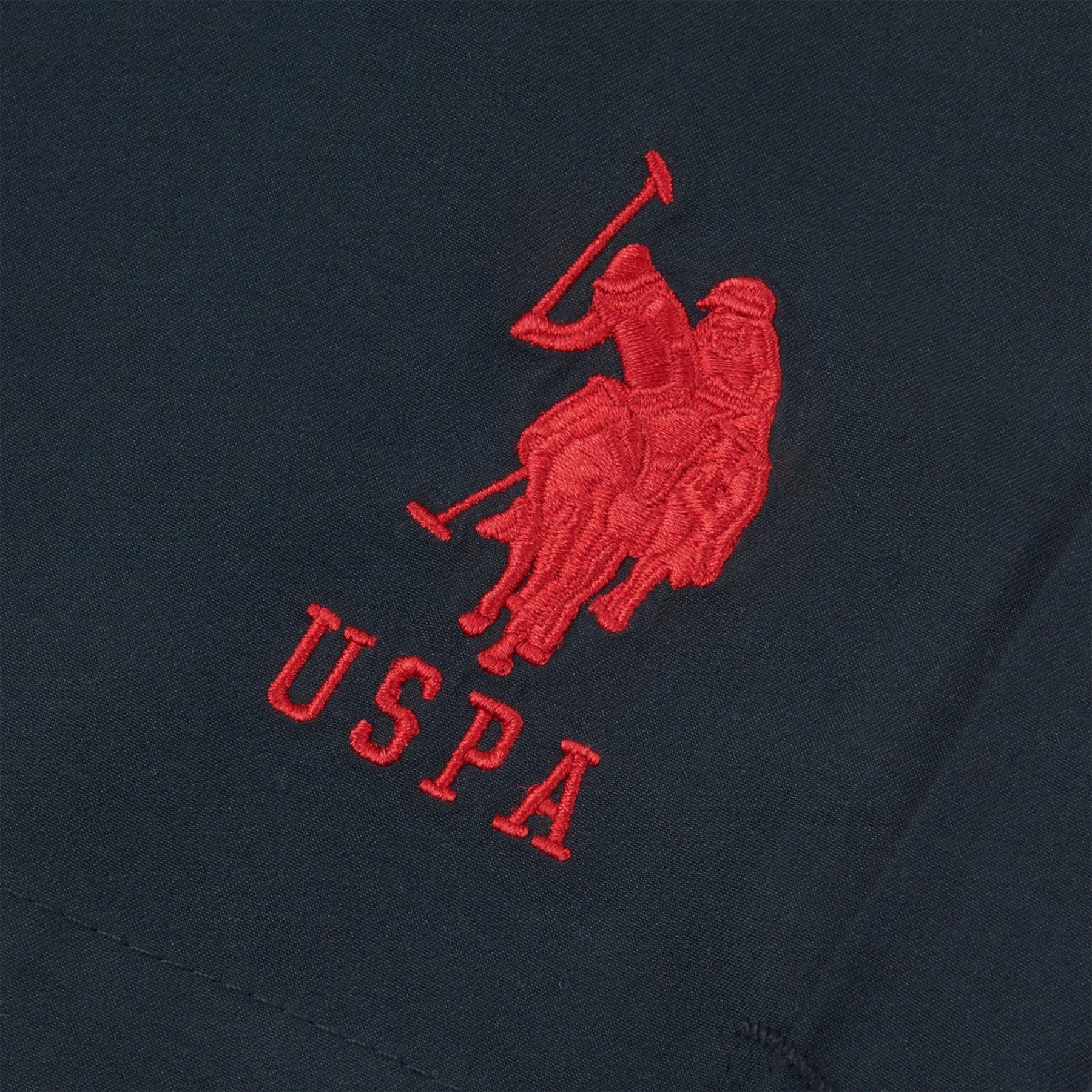 Men U.S. Polo Assn. Uspa Swim Shorts With Large Logo Detail