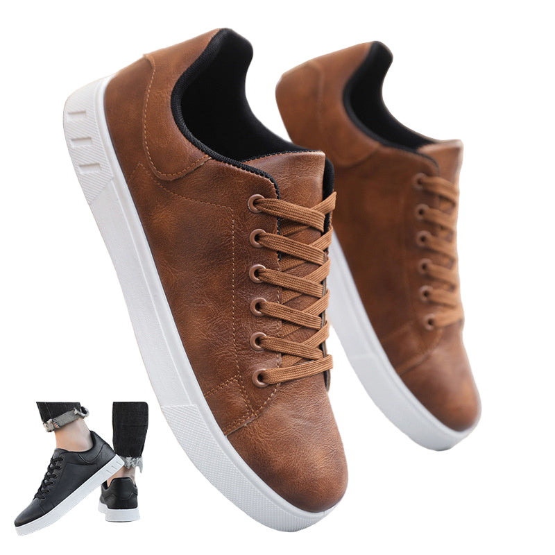 Lace-up Flat Shoes Men's Fashion Casual Shoes