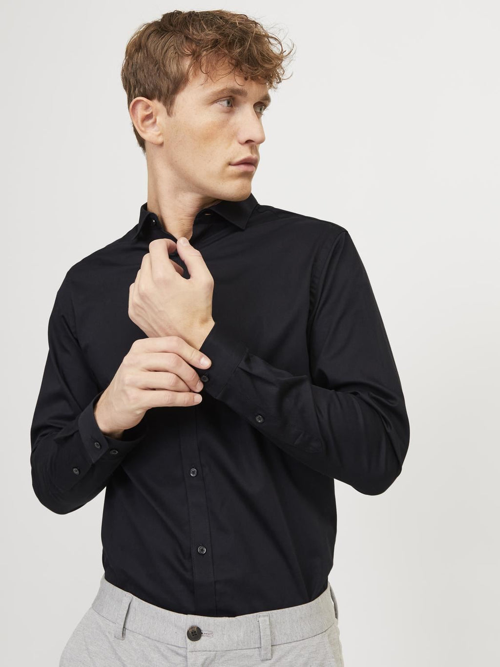 Jack & Jones Long Sleeves Slim Fit Shirt For Men (JPRBLACARDIFF) in 4 Colours, L-XL