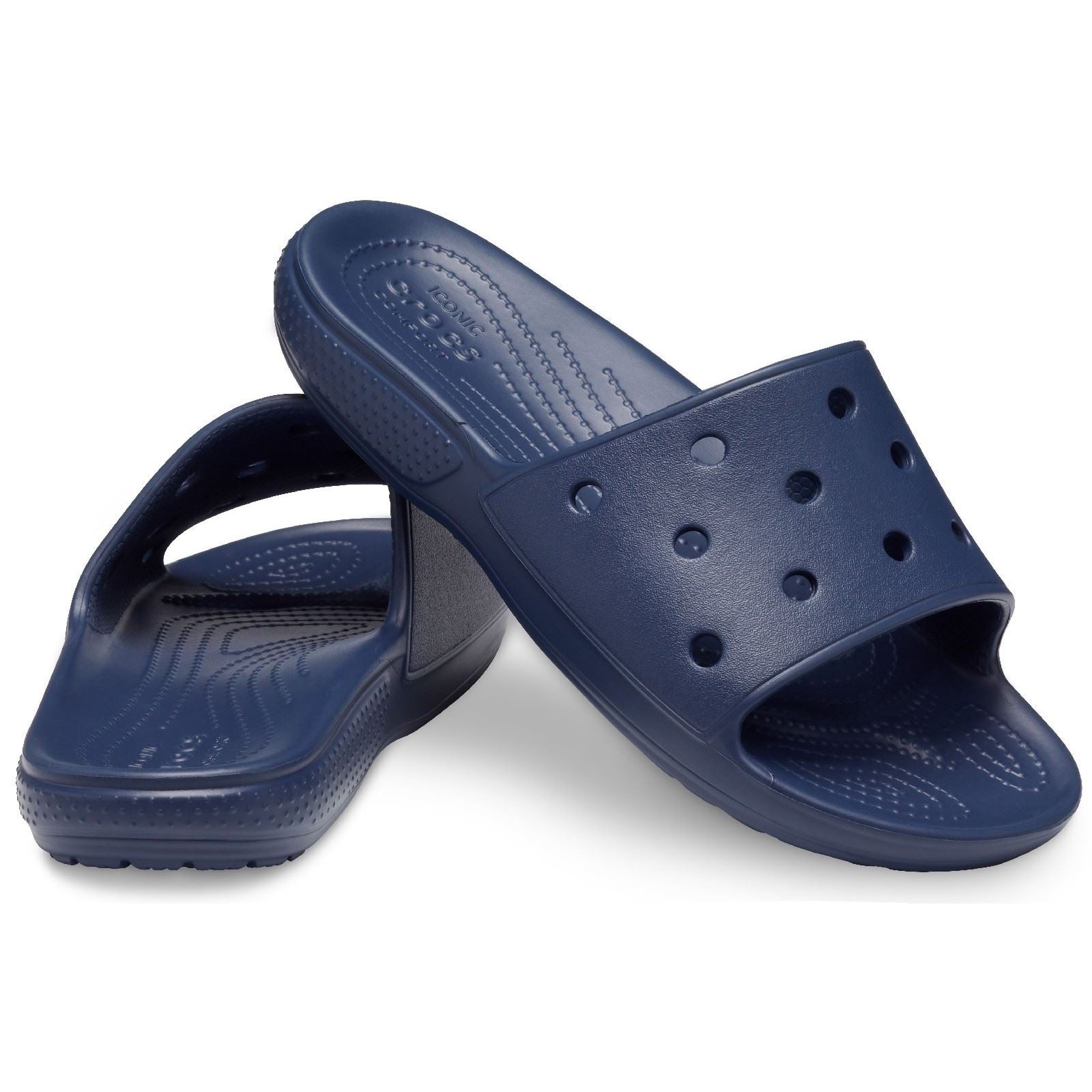 Crocs Unisex's Adult Classic Slide Sandal in 3 Colours, Sizes 3 to 12