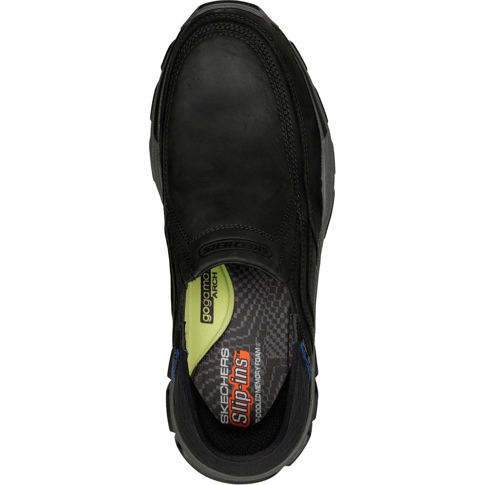 Skechers (GAR204810) Men's Respected Elgin Shoes in Black 6 to 12
