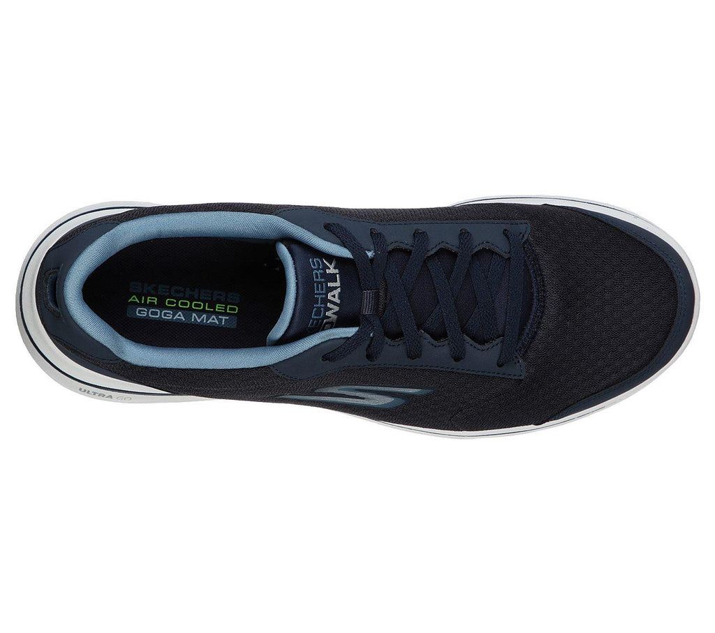 SKECHERS Men's Extra Wide Fit GOwalk 5 Qualify Running/Walking Shoes in Navy