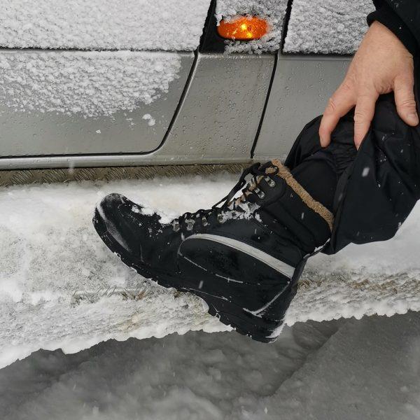 Rock Fall RF001 Alaska Freezer Safety Boot in 3 to 14, Black