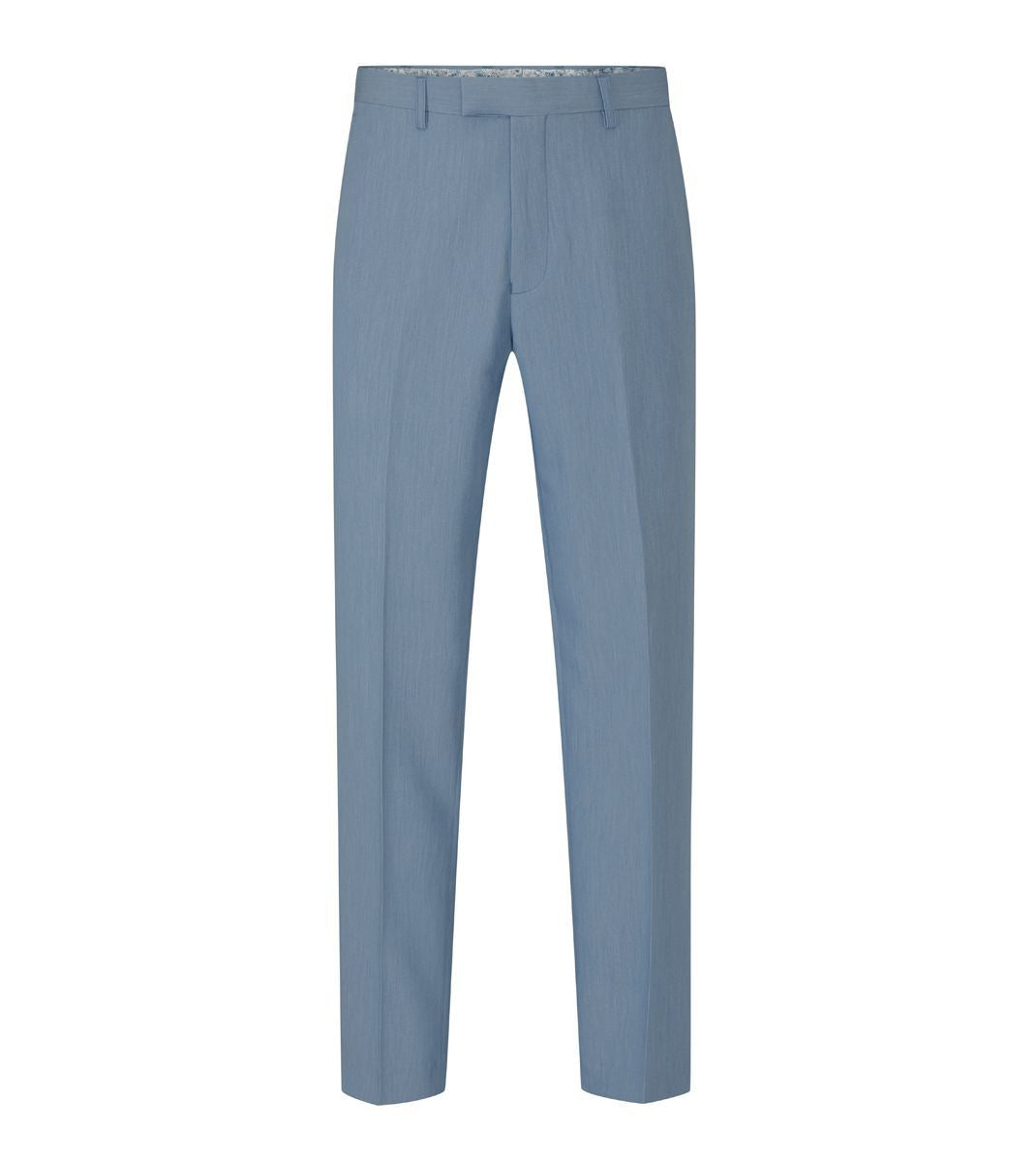 Skopes Beckett Suit Tailored Fit Trouser For Men ins Pale Blue, 30W-58W