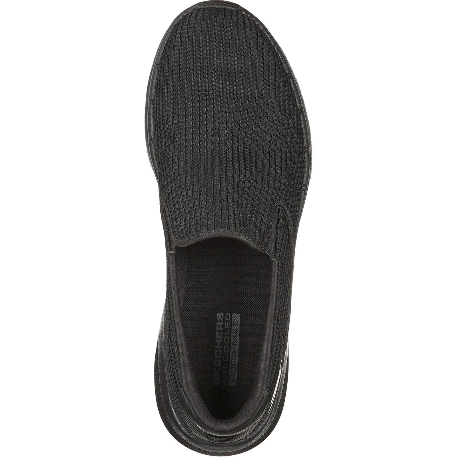 Skechers (GAR216201) Men's GOwalk 6 Anaglyph Trainer in Black 6 to 12