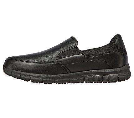 Skechers (77157EC) Mens Nampa Groton Occupational Shoes in Black Size 8 to 12