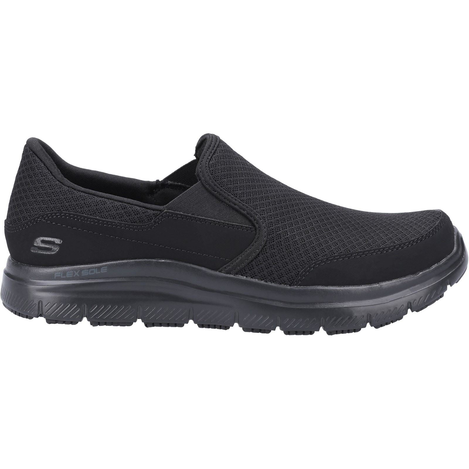 Skechers Flex Advantage - McAllen Sr Work Shoe Mens Occupational Footwear in Black