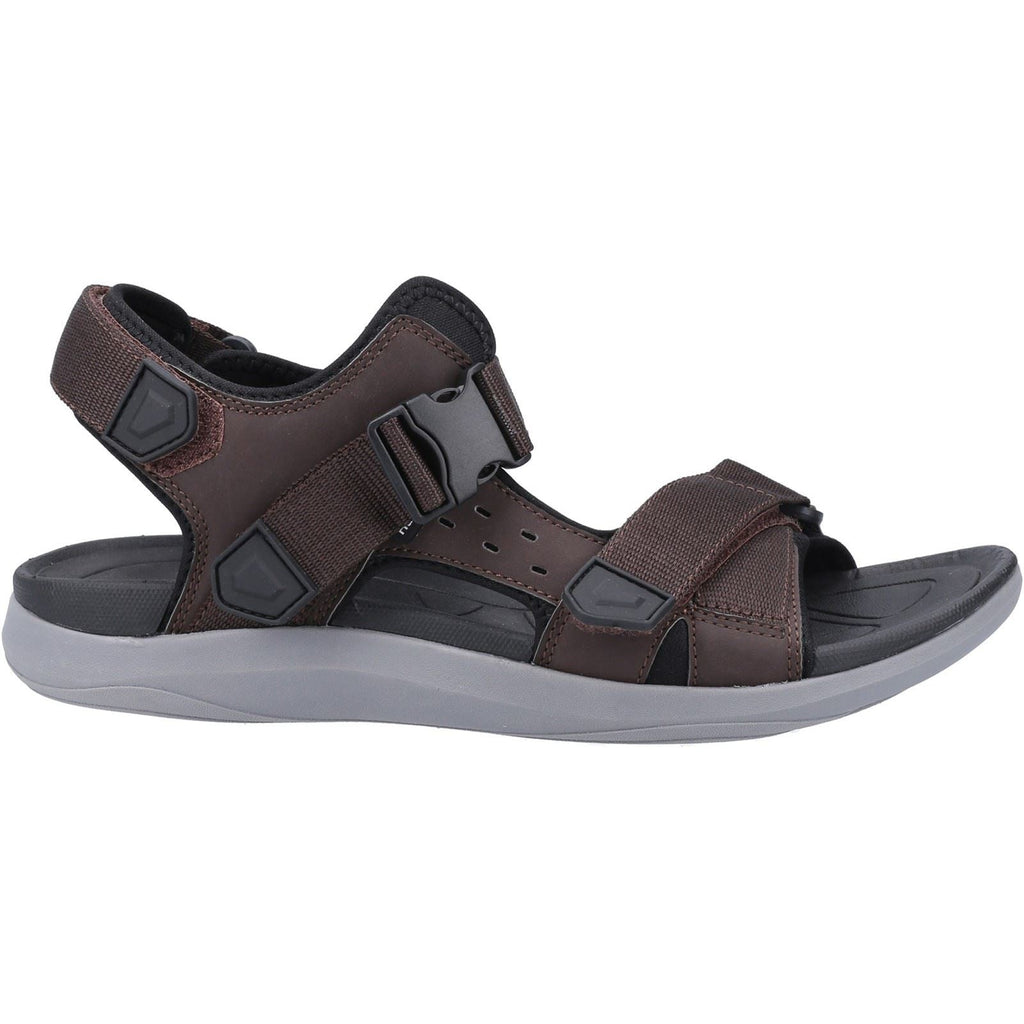 Hush Puppies Raiden Quarter Strap Sandal Mens Summer in Brown