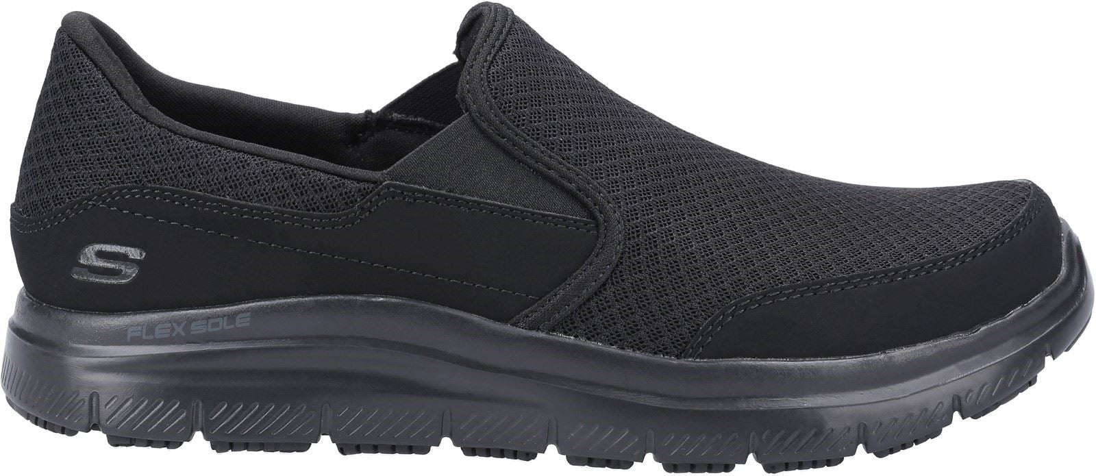 Skechers Flex Advantage - McAllen Sr Work Shoe Mens Occupational Footwear in Black