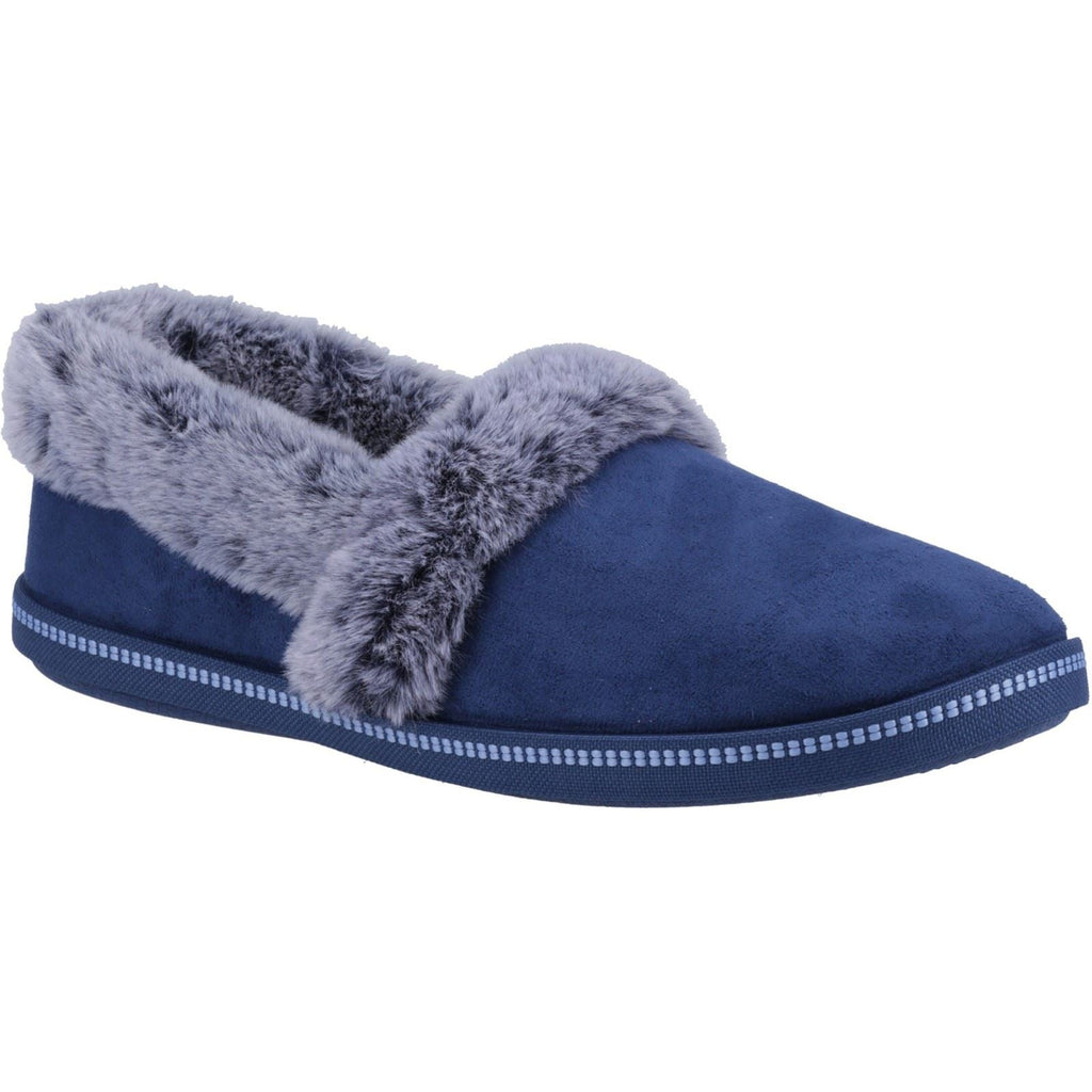 Skechers (GAR32777) Women's Cozy Campfire-Team Toasty Slipper in Navy 3 to 8