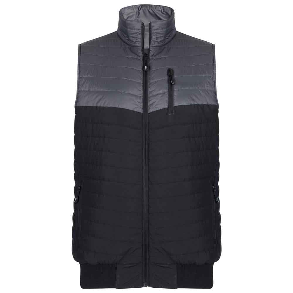 KAM Mens Big Size Contrast Chevron Bodywarmer (87)