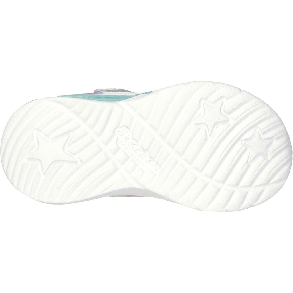 Skechers (GAR302324N) Childrens Sports Star Sparks Shoes in UK 4 to 9