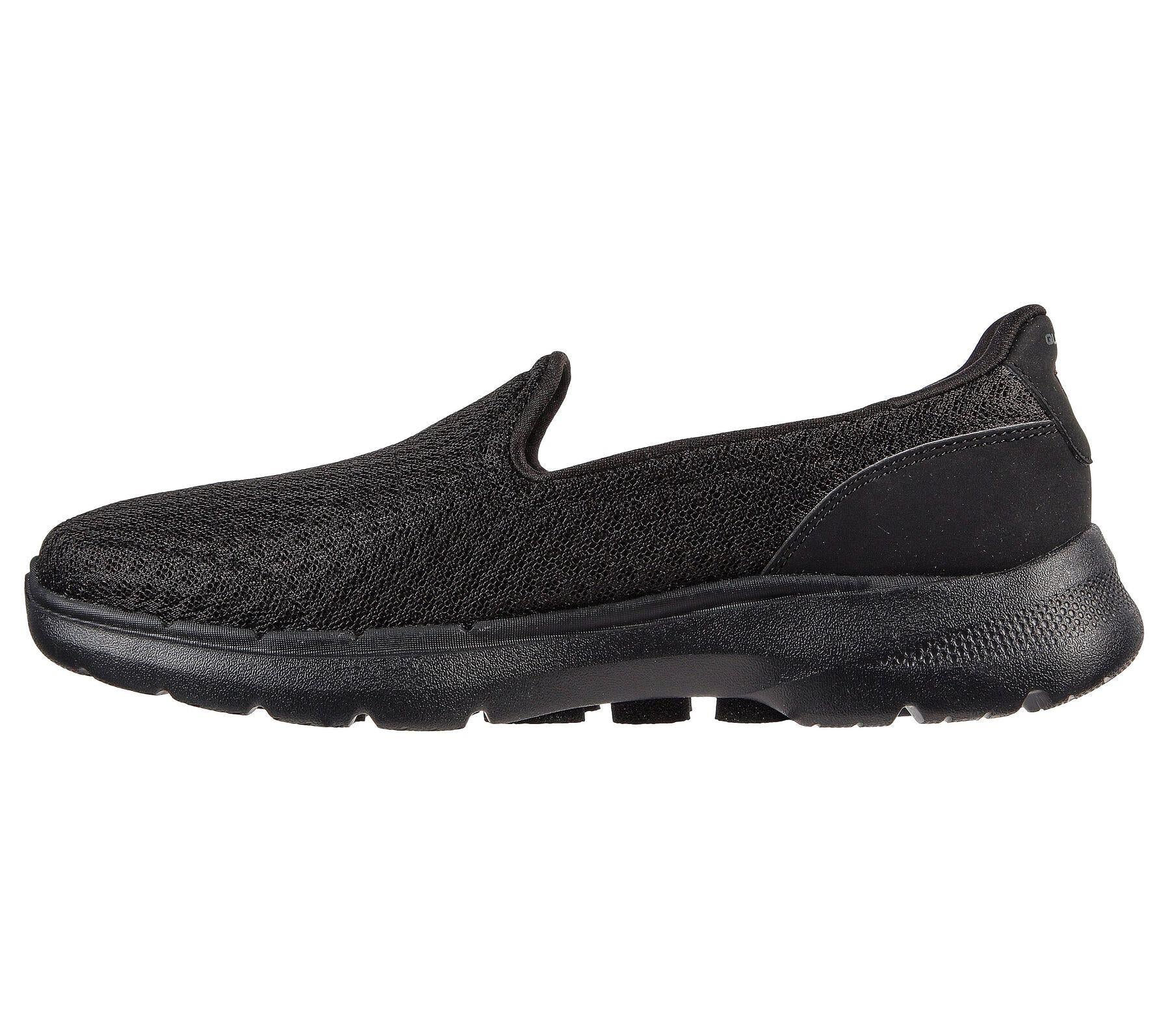 Skechers (GAR124508W) Slip On Ladies Go Walk 6 Big Splash Shoes in UK 4 to 8
