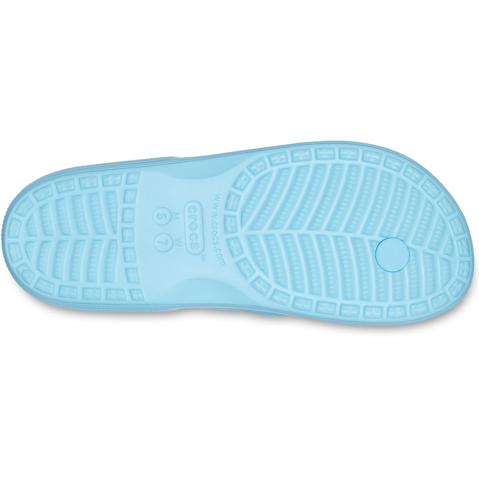 Crocs Unisex's Classic Ombre Flip Flop in Arctic/Multi 4 to 8