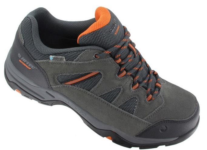Hi Tec Bandera II Water Proof Mens Shoes in Charcoal/Graphite/Burnt Orange