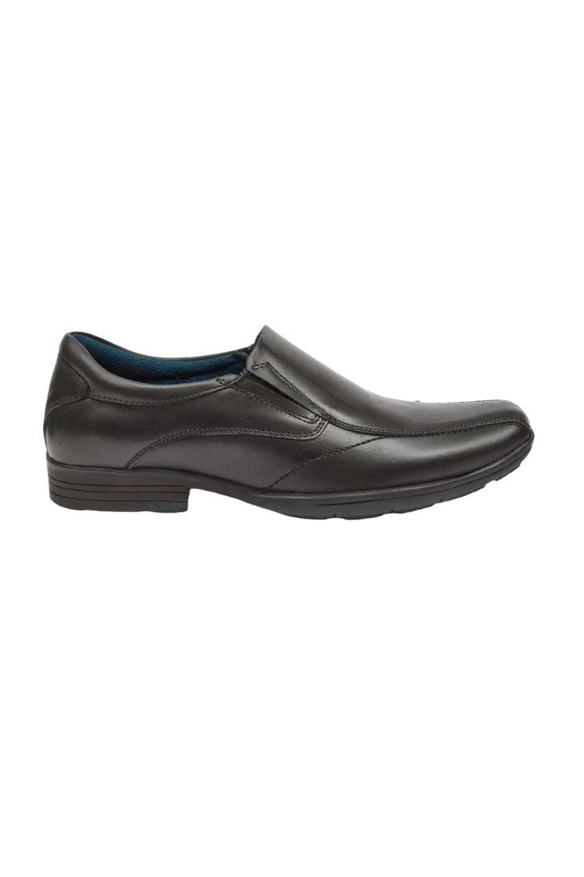 POD Dundee Leather Shoes for Mens in Black, 6 to 17