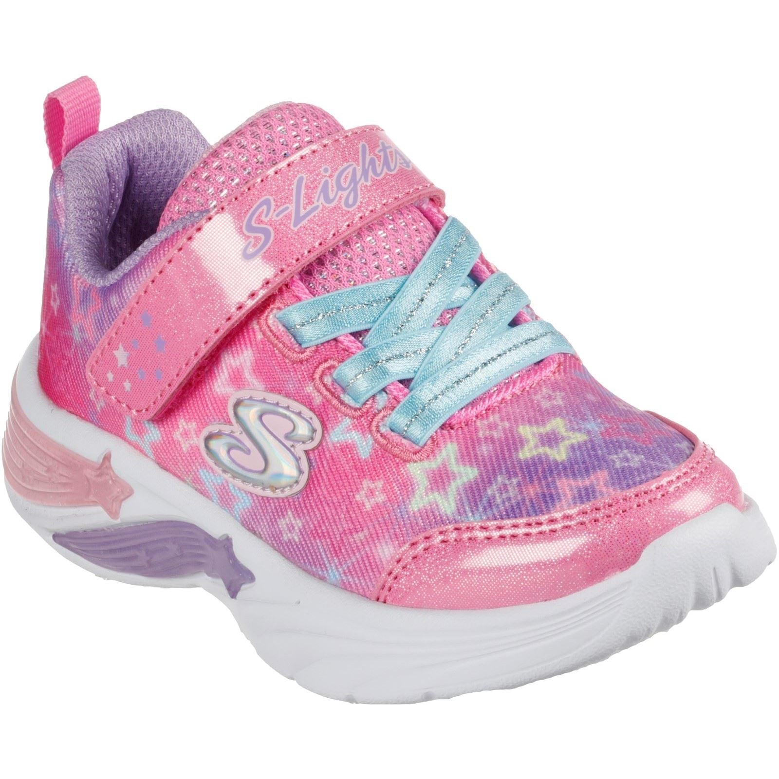 Skechers (GAR302324N) Childrens Sports Star Sparks Shoes in UK 4 to 9