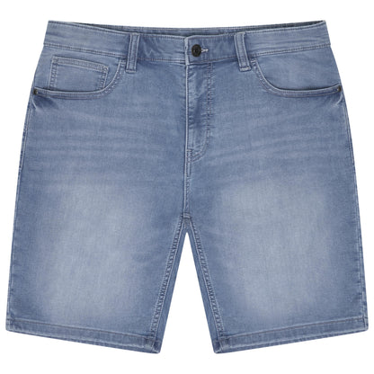Men's Stretch Denim Shorts | Light Blue | Waist 30"-44"