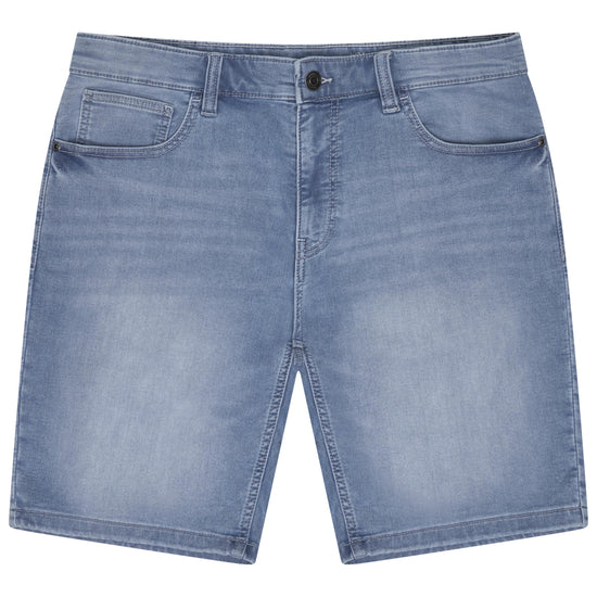Men's Stretch Denim Shorts | Light Blue | Waist 30"-44"