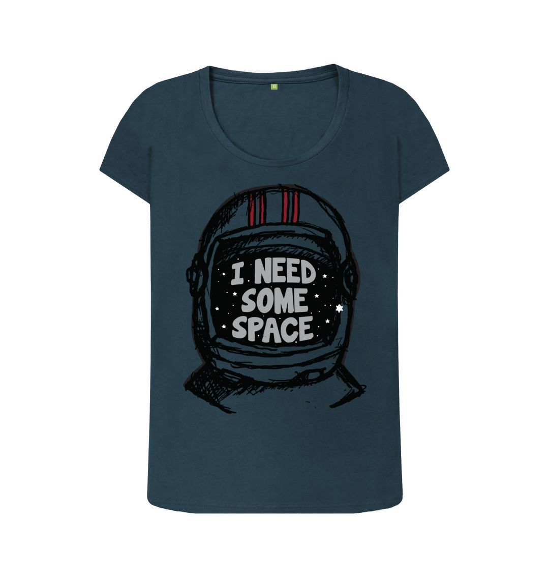 I Need Some Space Print Women T-Shirts