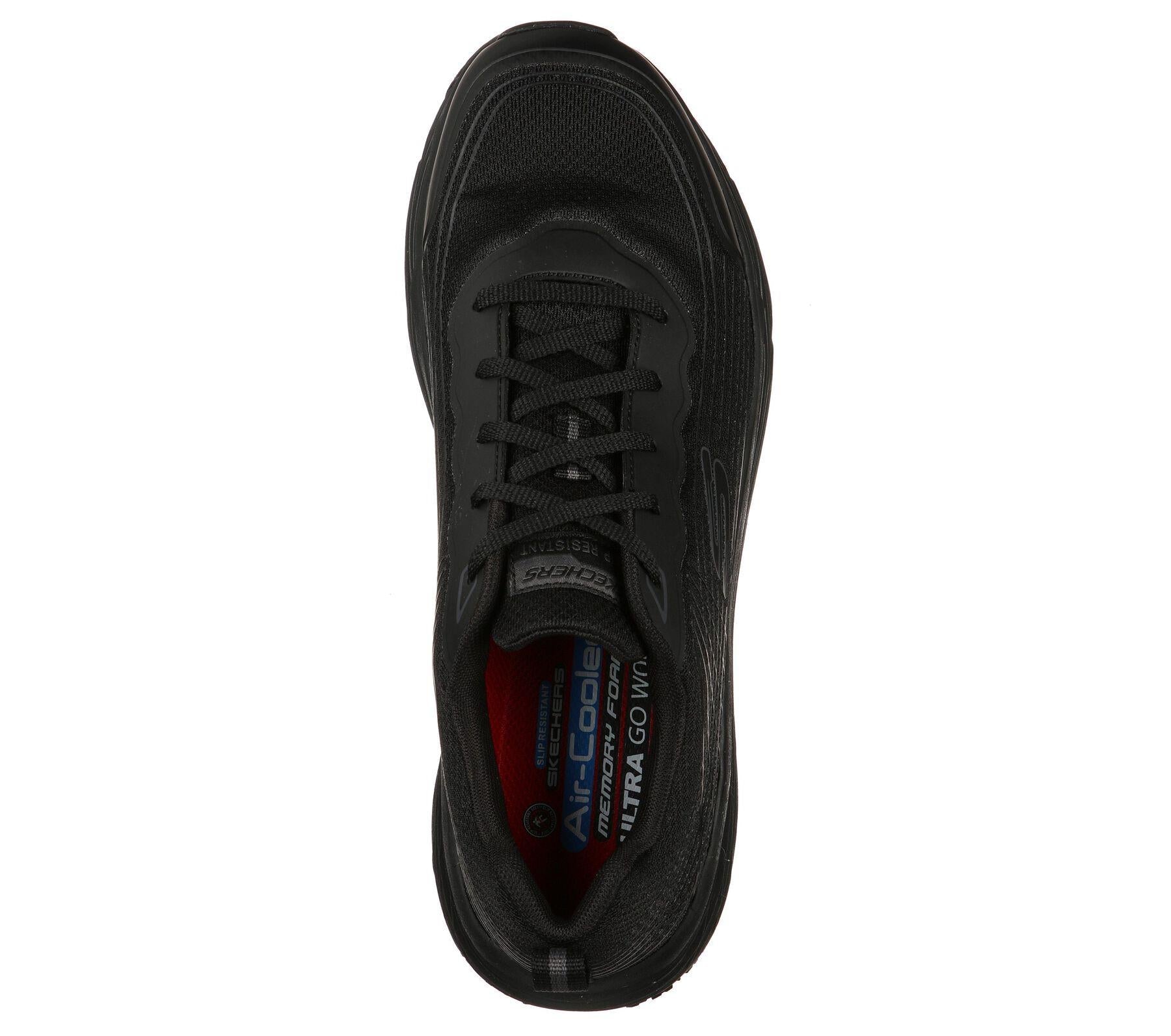 Skechers (200021EC) Mens Occupational Footwear Skechers Work Relaxed Fit Black 8 to 12