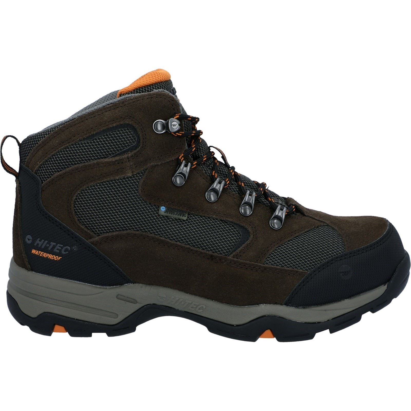 Hi-Tec Men's Storm Wide Waterproof Walking Boot in 2 Colour Options 6 to 16