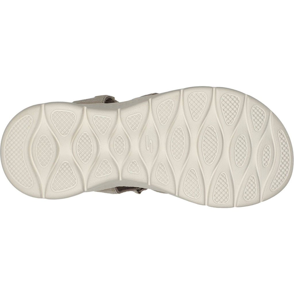 Skechers (GAR141450) Women's Go Walk Flex Sunshine Sandal in Taupe 3 to 8
