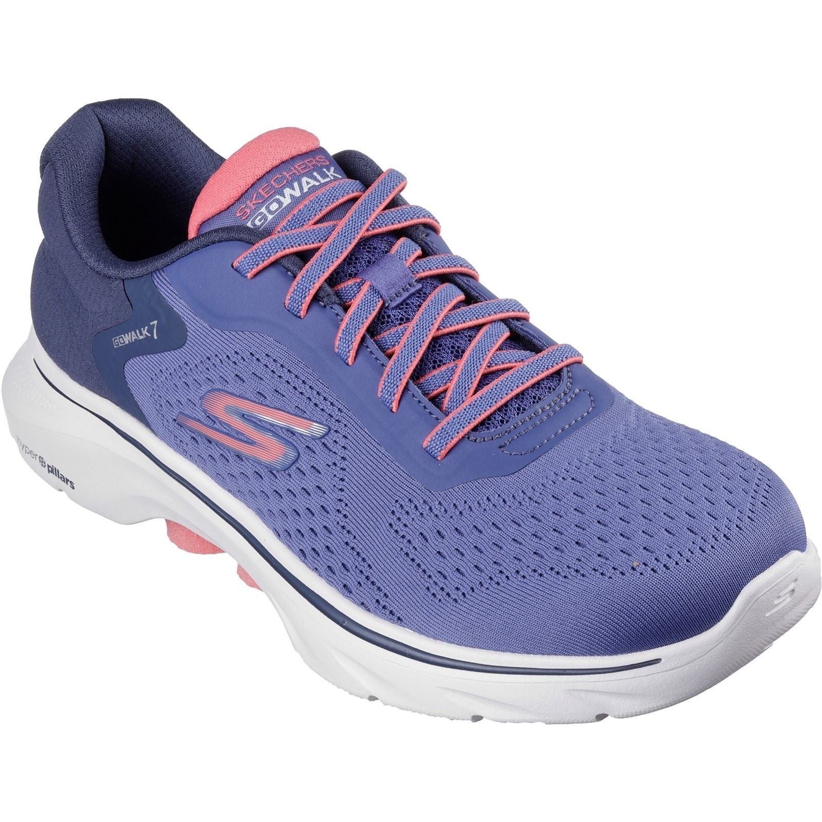 Skechers Women Trainers - GO WALK 7 - Cosmic Waves in 2 Colours, 3-8 - GAR125215