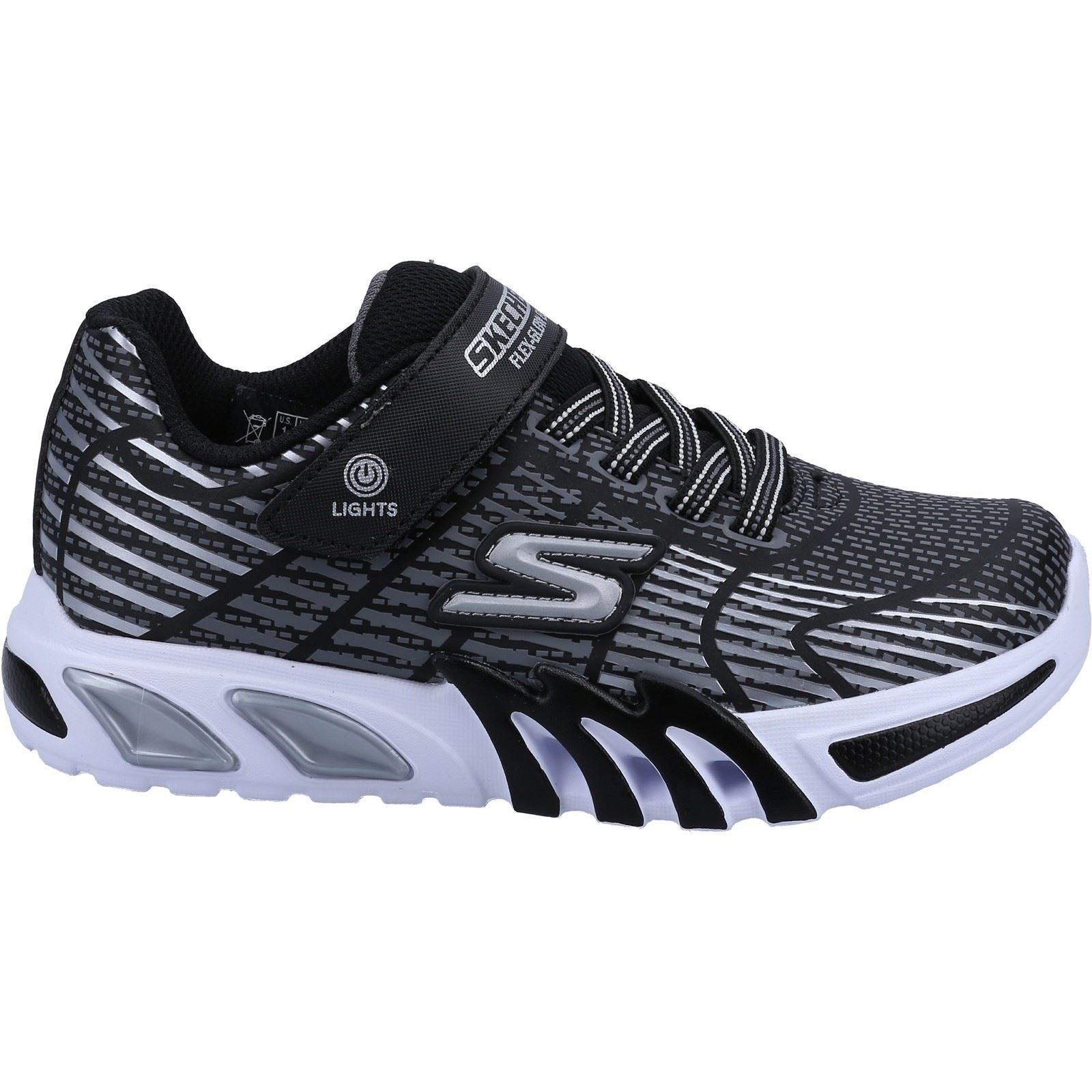 Skechers (GAR400135L) Childrens Sports Flex-Glow Elit in UK 1.5 to 13.5